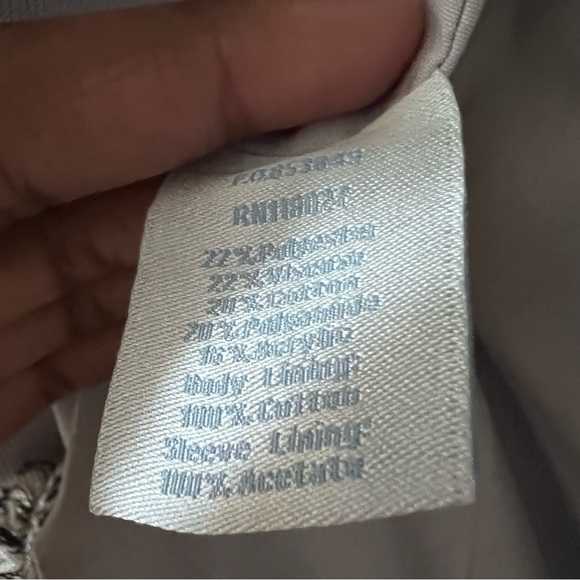 Boden Tweed Multicolor  3/4 Sleeve Blazer Size US 6 - Picture 6 of 9